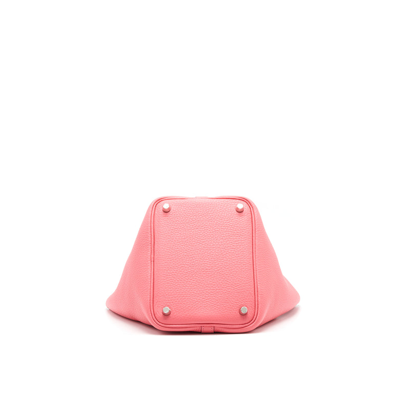Hermes Picotin 18 Lock Bag Rose Azalee SHW