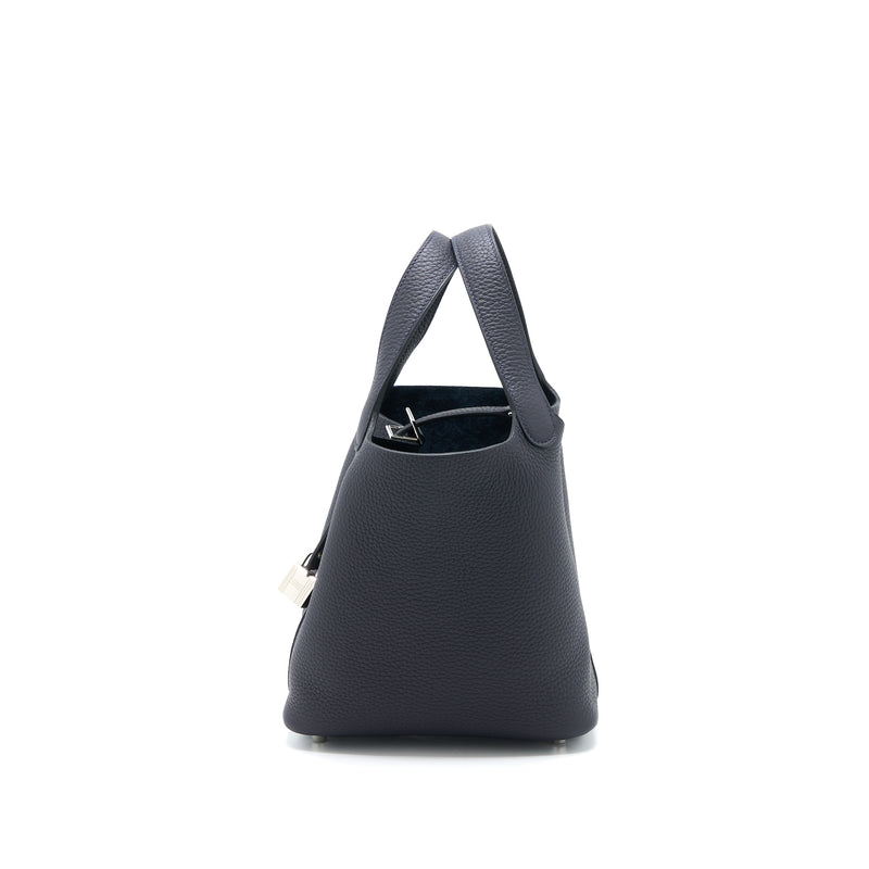 Hermes Picotin 18 Lock Bag Clemence Caban SHW Stamp U
