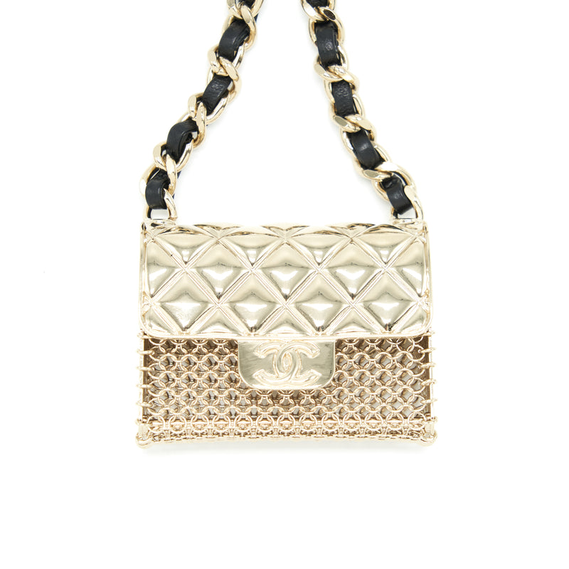 Chanel 21S runway micro bag chain belt