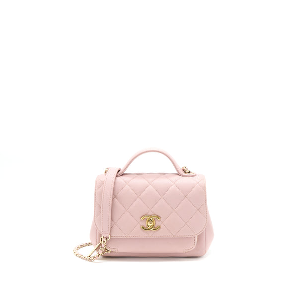 Chanel Small Business Affinity Bag Caviar Light Pink LGHW
