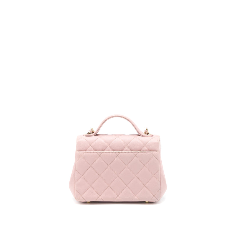 Chanel Small Business Affinity Bag Caviar Light Pink LGHW