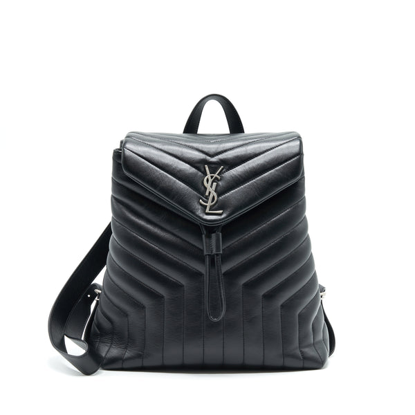 YSL LOU LOU STYLE BACKPACK IN BLACK SHW