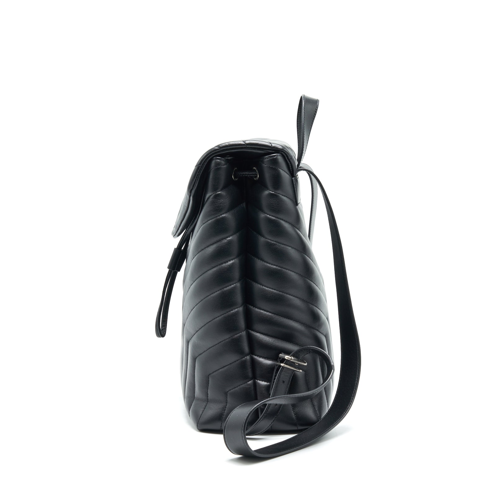 YSL LOU LOU STYLE BACKPACK IN BLACK SHW