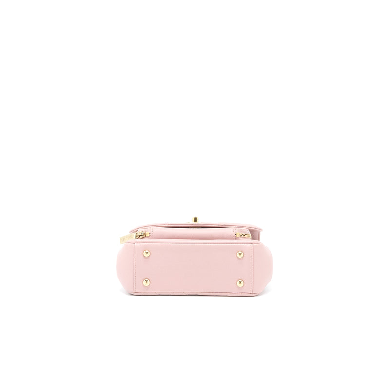 Chanel Small Business Affinity Bag Caviar Light Pink LGHW
