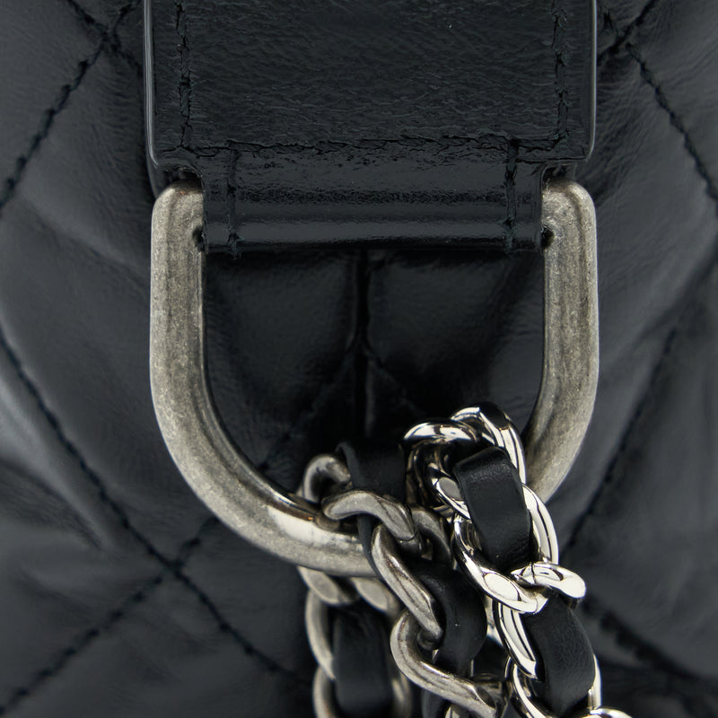 Chanel New Medium Gabrielle Hobo Bag Aged Smooth Calfskin Multicolour Hardware