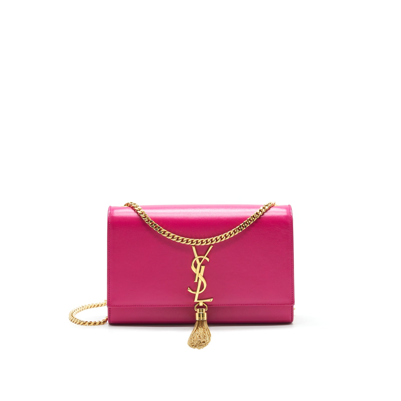 Pink ysl kate bag sale