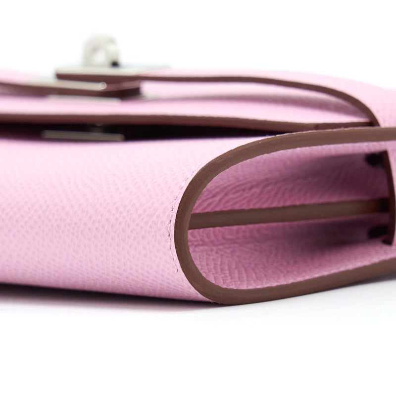 Hermes Kelly To Go Epsom X9 Mauve Sylvestre SHW Stamp U