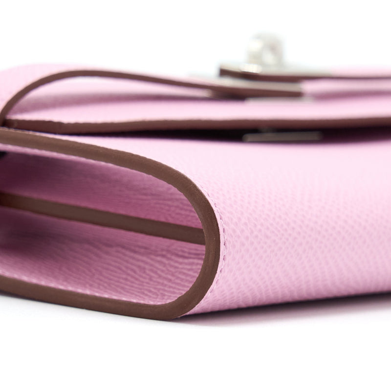 Hermes Kelly To Go Epsom X9 Mauve Sylvestre SHW Stamp U