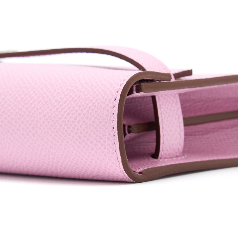 Hermes Kelly To Go Epsom X9 Mauve Sylvestre SHW Stamp U