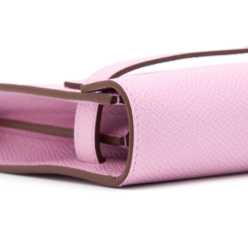 Hermes Kelly To Go Epsom X9 Mauve Sylvestre SHW Stamp U