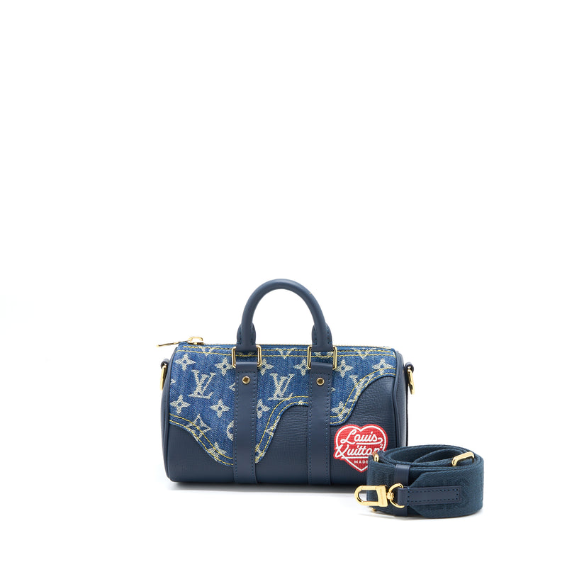 LOUIS VUITTON - Keepall XS monogrammed leather top-handle bag