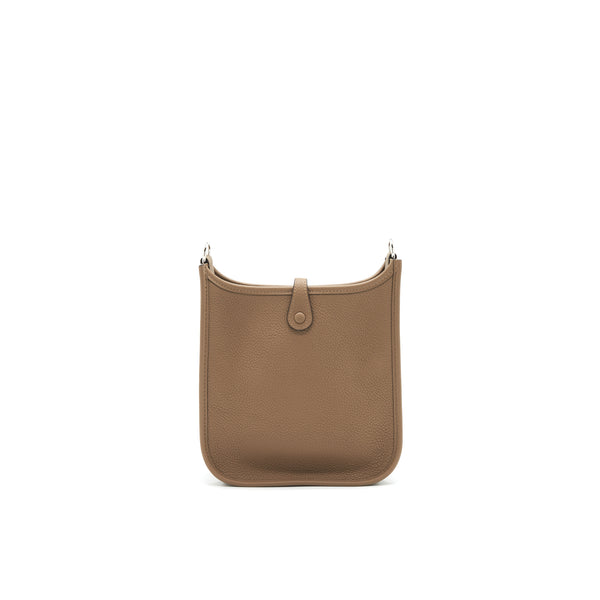 Hermes mini Evelyne 16 Amazon Bag beige De weimar/ Gris etan