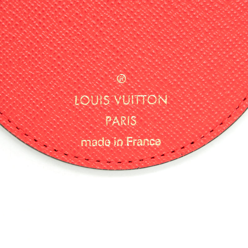 Louis Vuitton ILLUSTRE London Xmas Bag Charm and Key Holder, Red, One Size