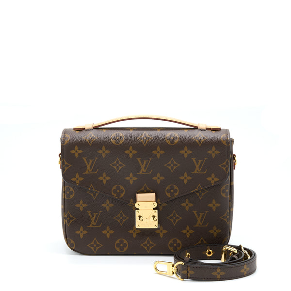 Louis Vuitton Pochette Métis Monogram Canvas GHW
