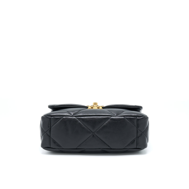 Chanel Small 19 Bag Lambskin Black Multicolour Hardware (Microchip)