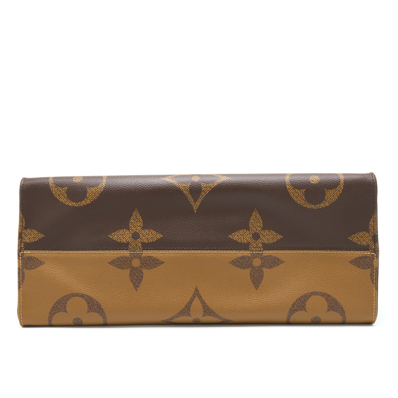 Louis Vuitton On The Go GM Monogram Reverse Canvas GHW