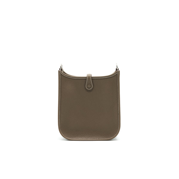 Hermes Mini Evelyne Etoupe SHW Stamp Z