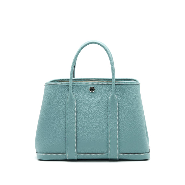 Hermes Garden Party 30 7G Ciel SHW Stamp Y