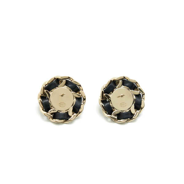 Chanel Round Pearl Earrings LGHW