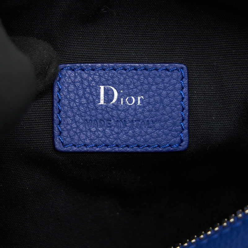 DIOR HOMME GRAINED CALFSKIN ROLLER MESSENGER BAG