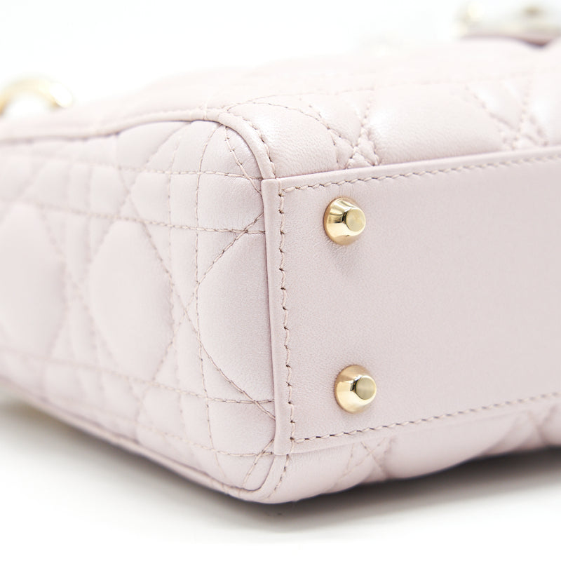 Christian Dior Mini Dior Lambskin Pink GHW