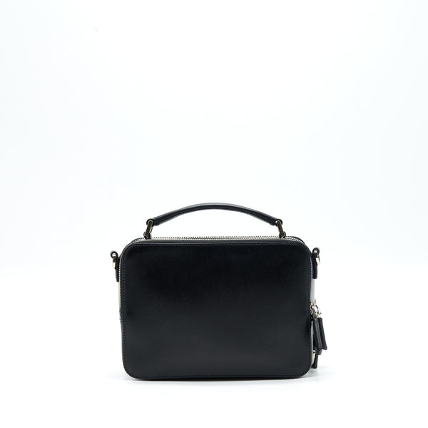 Prada Crossbody Camera Bag Black SHW