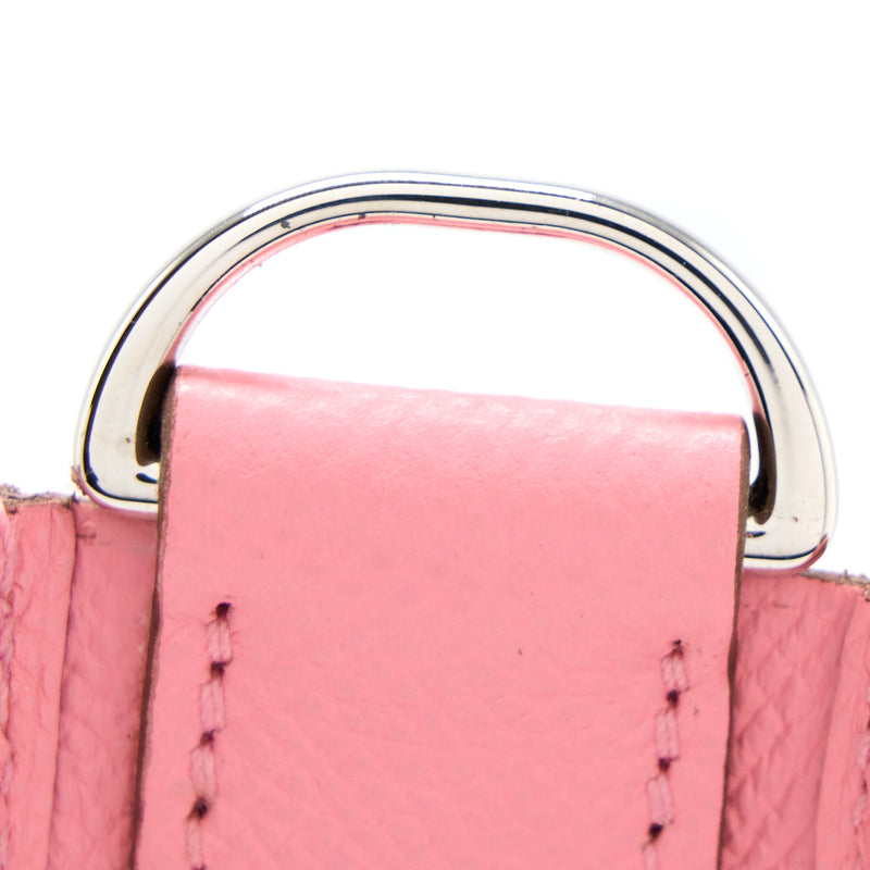 Hermes Evelyne 29 Epsom 1Q Rose Confetti SHW Stamp Square Q