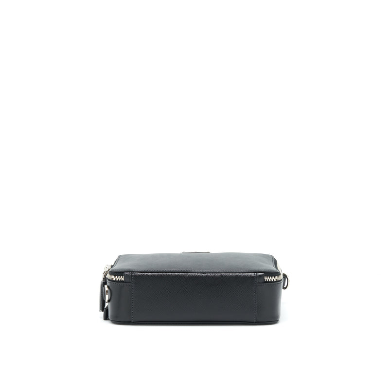 Prada Crossbody Camera Bag Black SHW