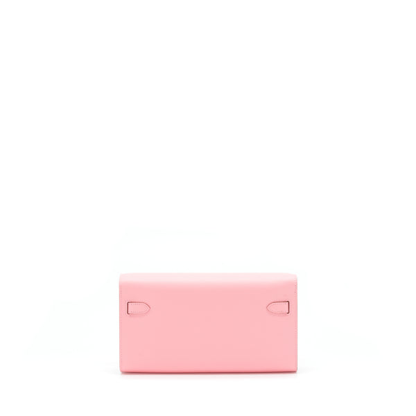 Hermes Kelly To Go Epsom 1Q Rose Confetti SHW Stamp Z