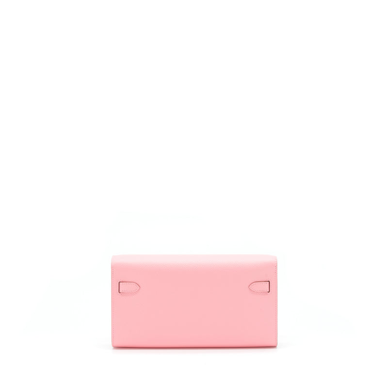 Hermes Kelly To Go Epsom 1Q Rose Confetti SHW Stamp Z