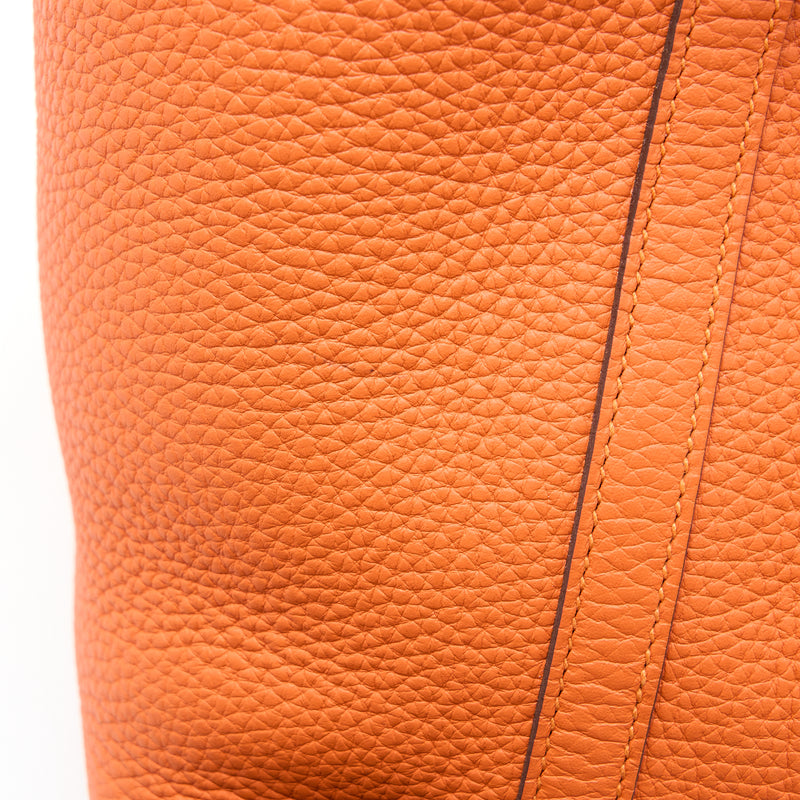 Hermes Picotin 18 Lock Bag Clemence 9J Flu SHW Stamp D