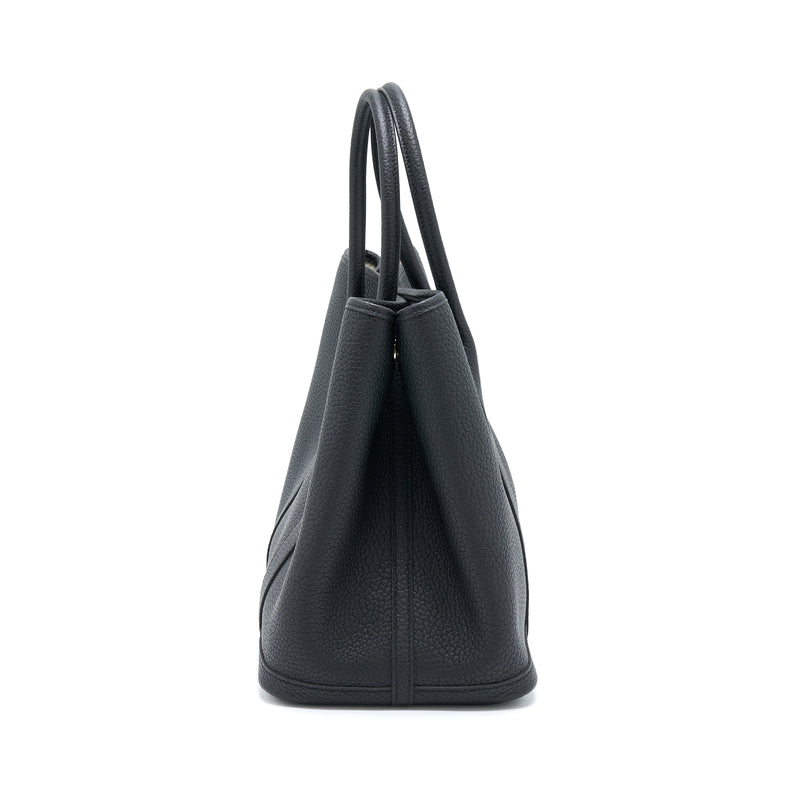 Hermes Garden Party 36 Negonda Black SHW Stamp Y