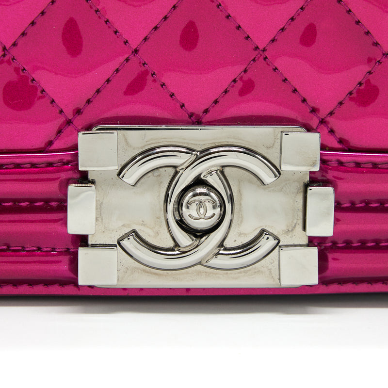 Chanel Medium Leboy Bag Metallic Pink SHW