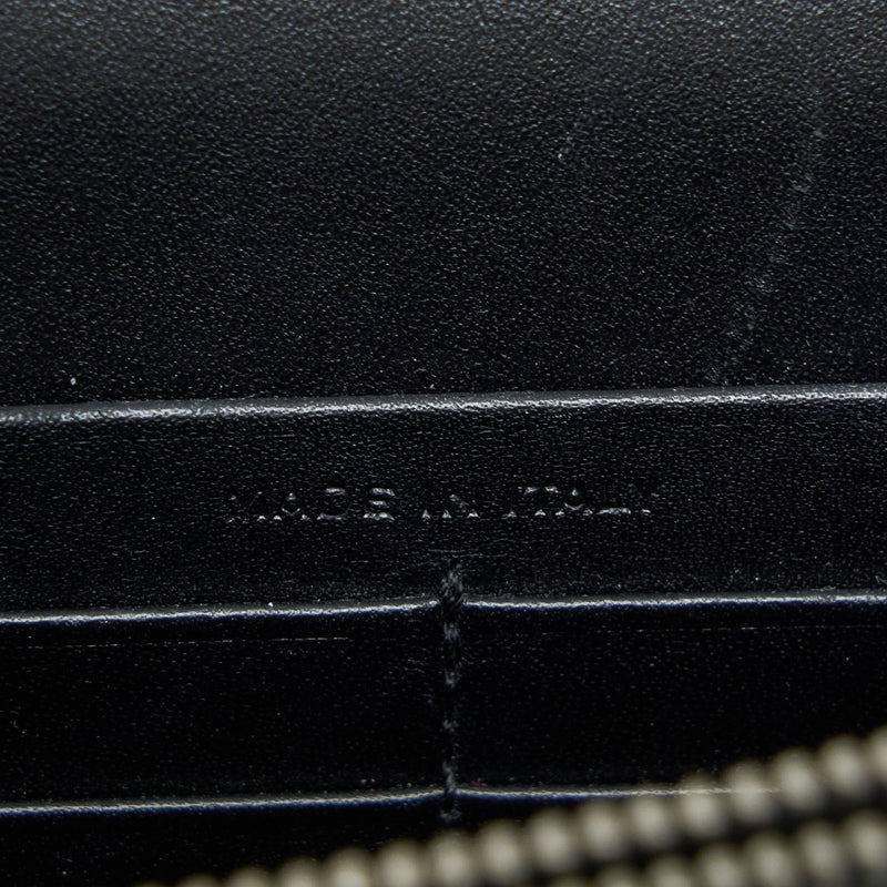 Saint Laurent/ YSL Kate Small Chain Wallet With Tassel Black/Multicolour Limited Edition GHW