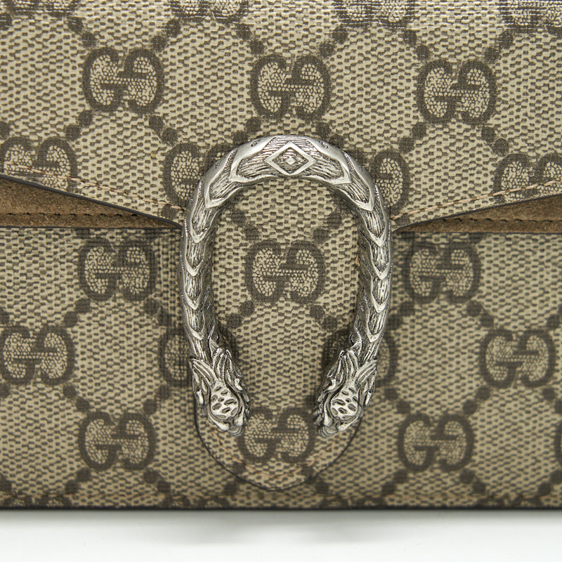 Gucci Dionysus GG Supreme super mini Bag Beige