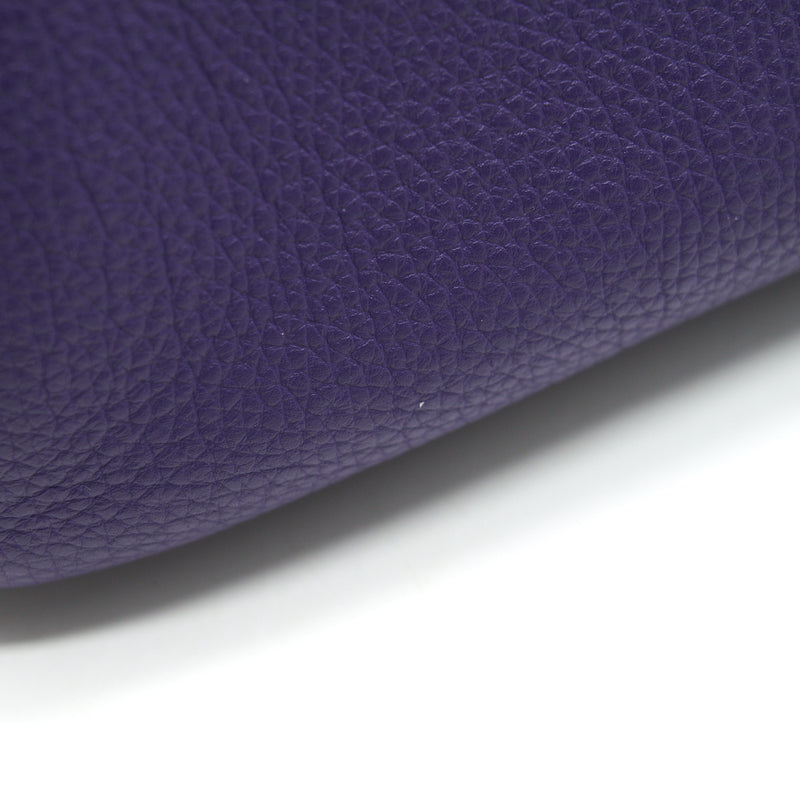 HERMES BIRKIN 30 PURPLE SHW STAMP P