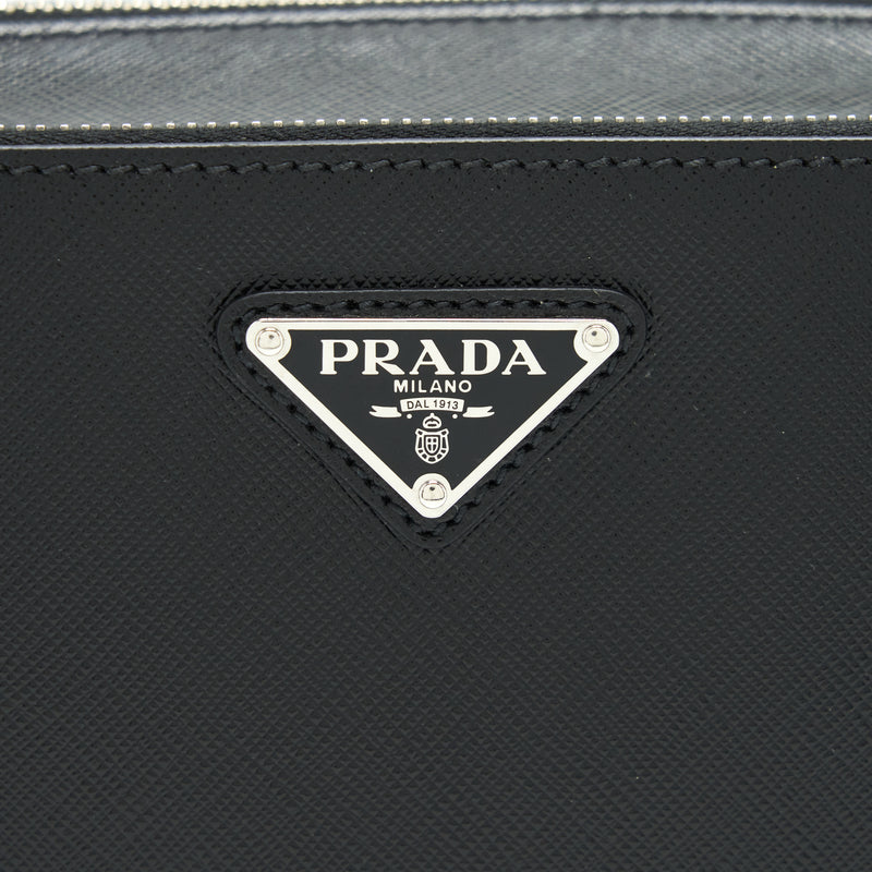 Prada Crossbody Camera Bag Black SHW