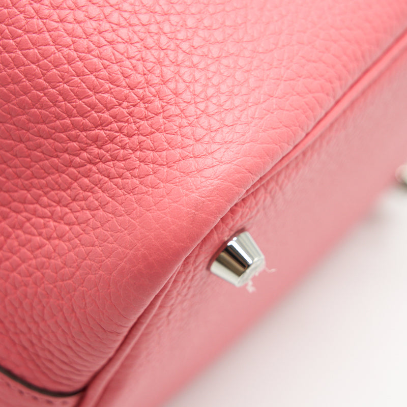 Hermes Picotin 18 Lock Bag Rose Azalee SHW
