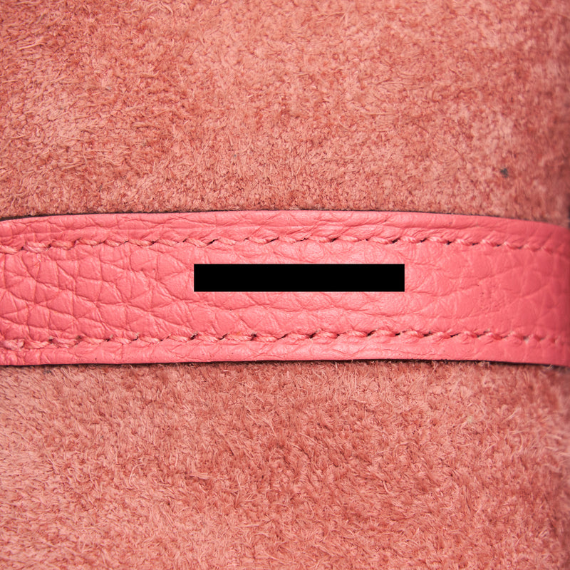 Hermes Picotin 18 Lock Bag Rose Azalee SHW