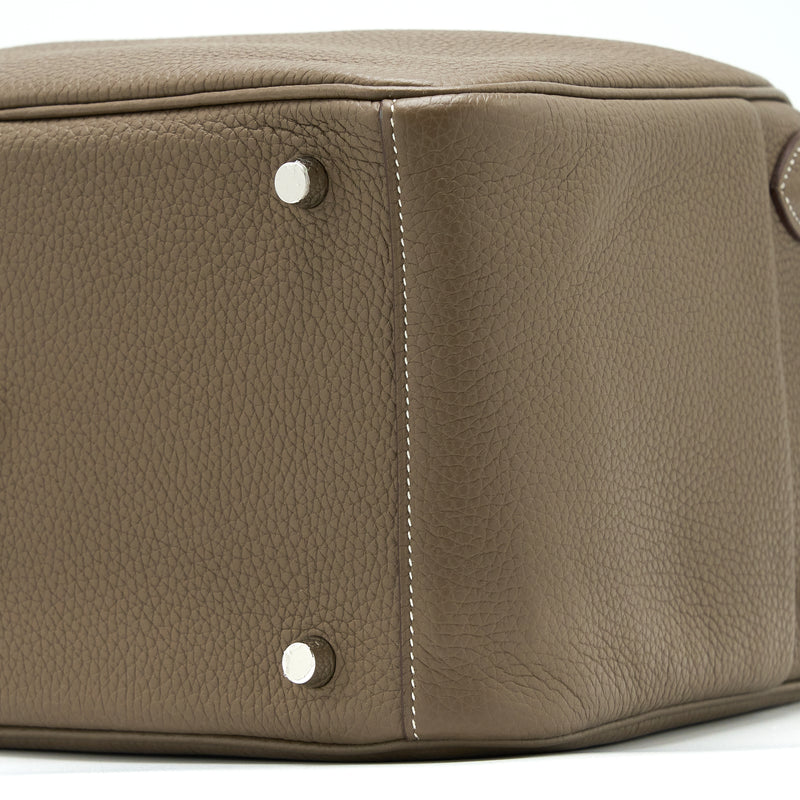 Hermes Lindy 30 Clemence Etoupe SHW Stamp Y