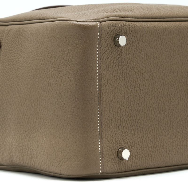 Hermes Lindy 30 Clemence Etoupe SHW Stamp Y