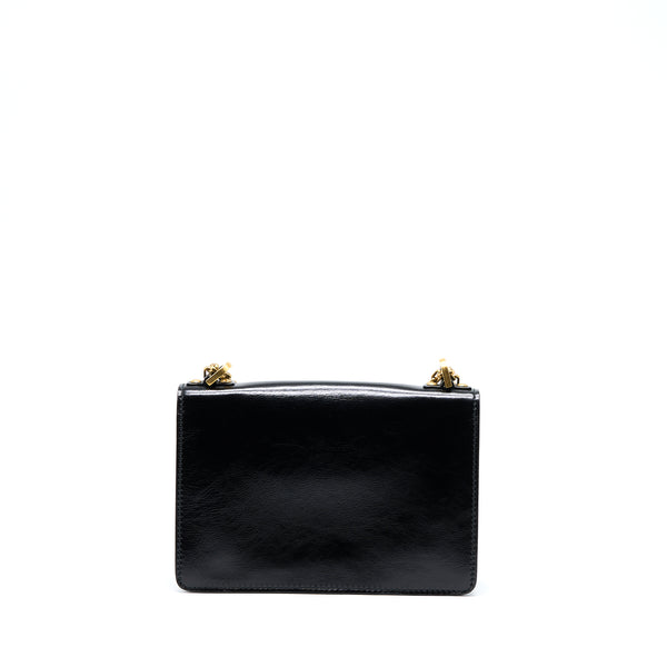 Dior J'adior Medium Flap Bag With Chain Black GHW