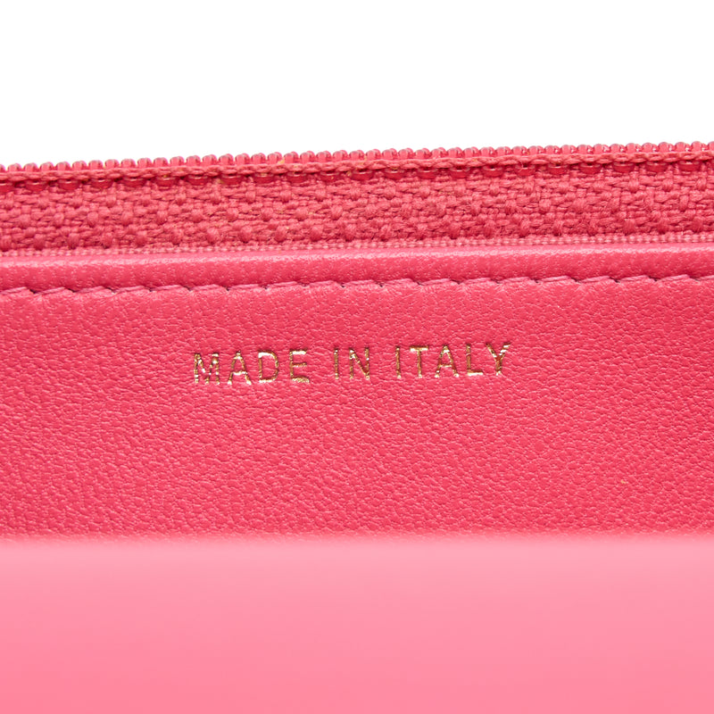 Chanel Trendy CC Wallet On Chain Lambskin Pink LGHW