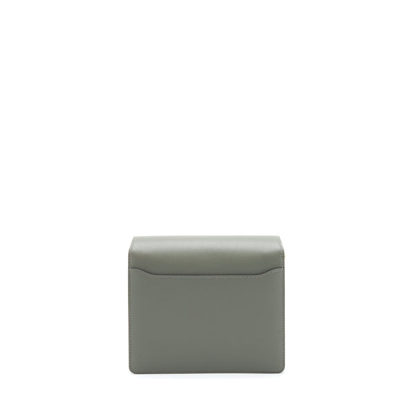Hermes Mini Roulis Evercolor 0L Gris Meyer GHW Stamp U