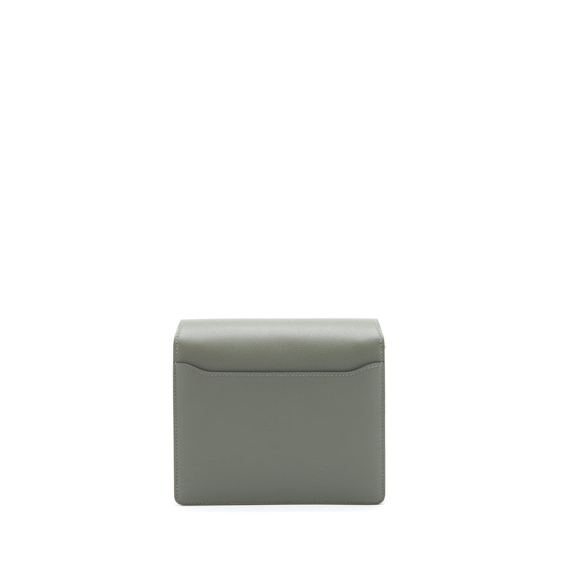 Hermes Mini Roulis Evercolor 0L Gris Meyer GHW Stamp U