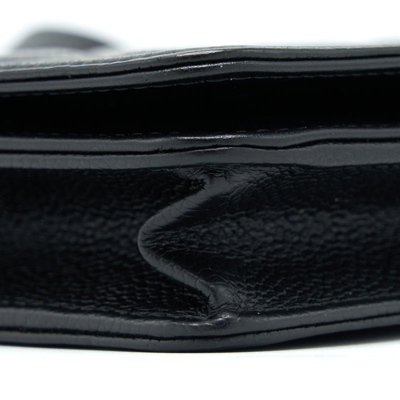 Chanel Boy Wallet On Chain Caviar Black LGHW