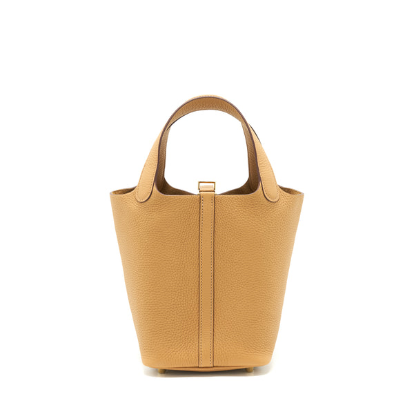 Hermes picotin 18 Lock Bag 4Z Biscuit GHW Stamp Z