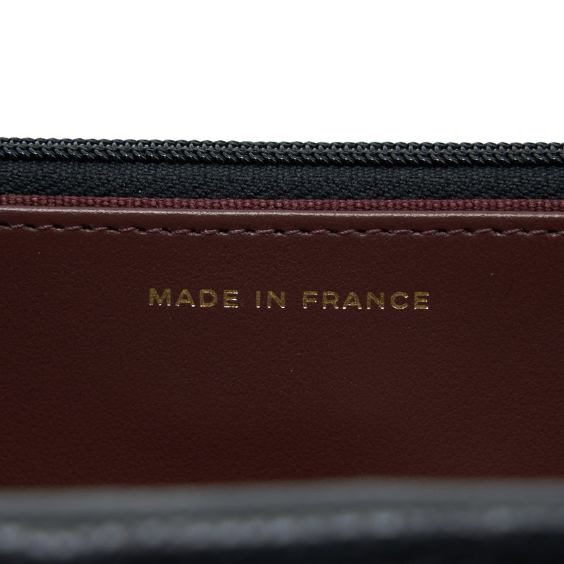 Chanel Classic Wallet On Chain Caviar Black GHW (Microchip)