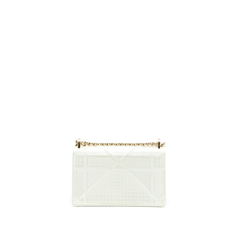 Dior Small Diorma Metallic White LGHW