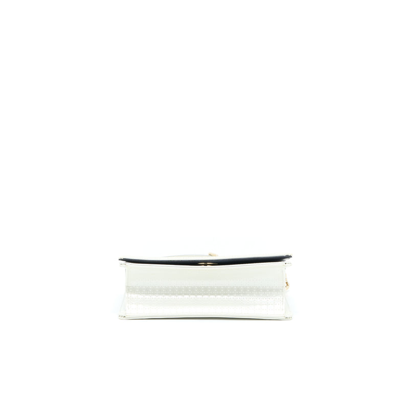 Dior Small Diorma Metallic White LGHW